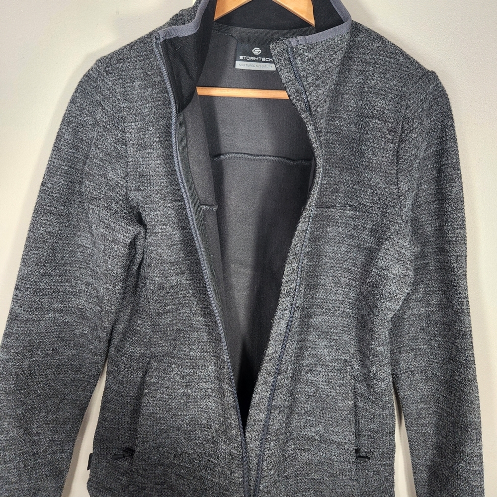 Stormtech NWT Outdoor Women's Kodiak Knit Jacket - KR-1W Graphite Medium - Picture 14 of 16
